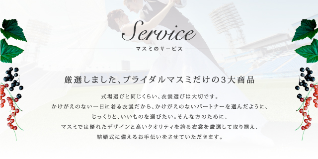 マスミのサービス